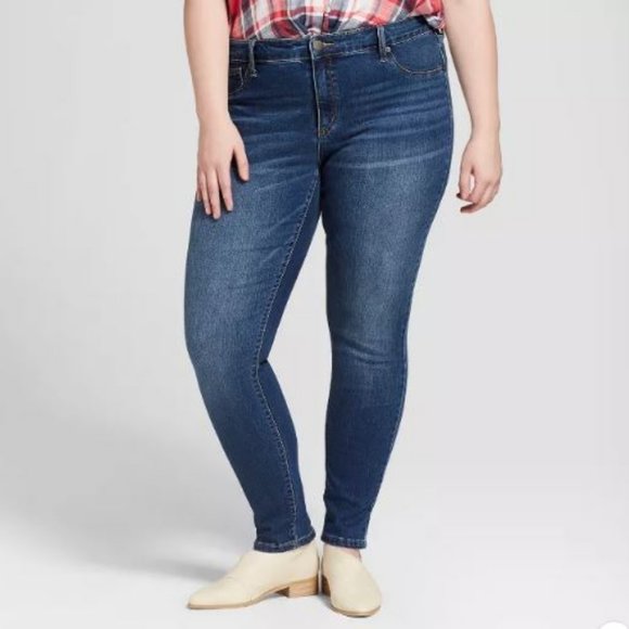 Universal Thread  Dark Wash Denim Jeggings - Picture 1 of 12